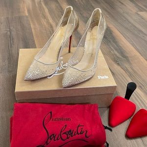 Christian Louboutin Gols Follies Strass